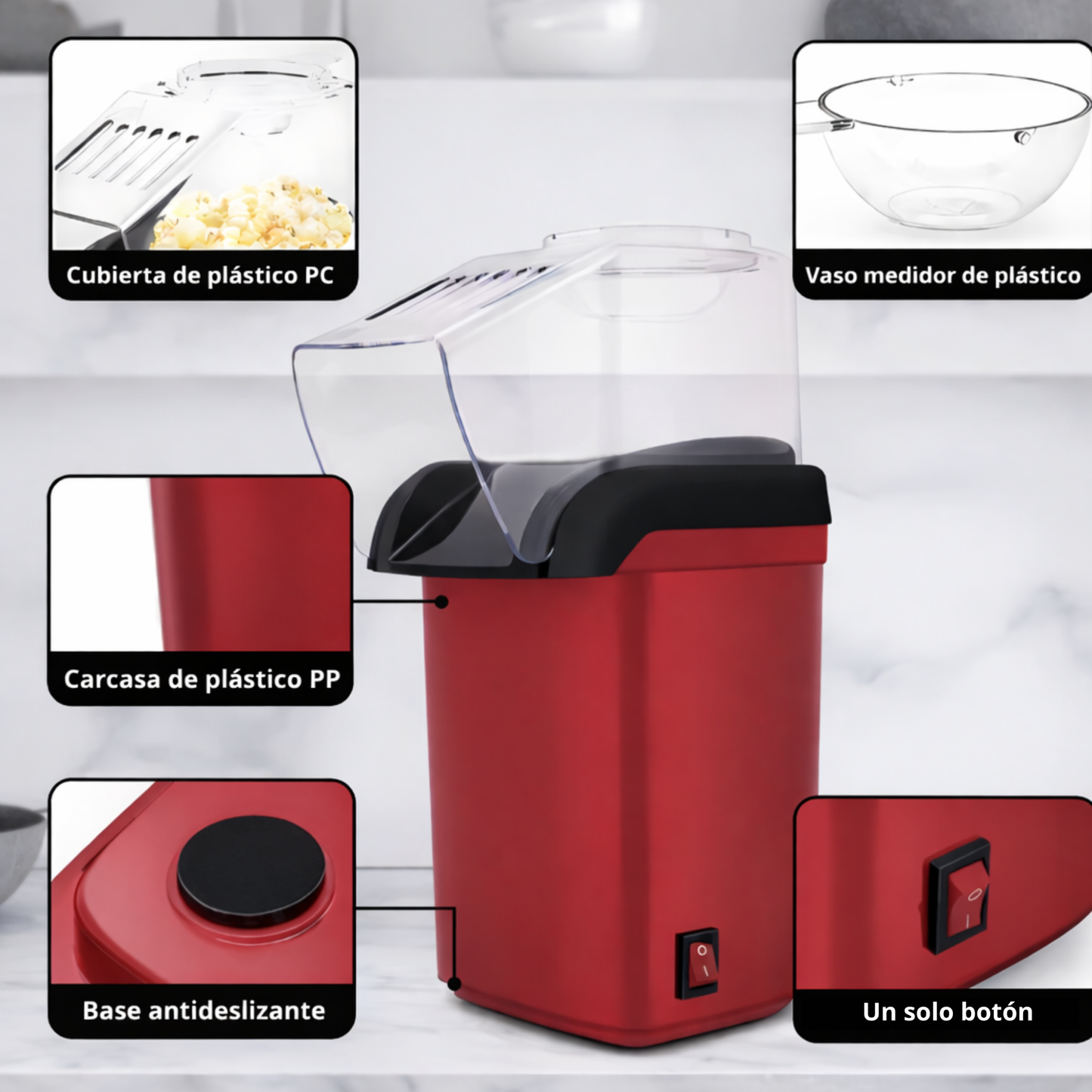 Máquina para hacer palomitas